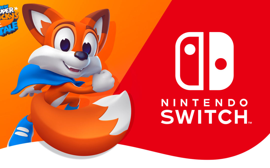 Lucky Takes on His Biggest Adventure Yet – The Nintendo Switch